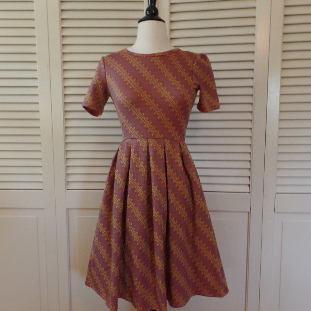 LulaRoe Amelia Dress Jaguard dress